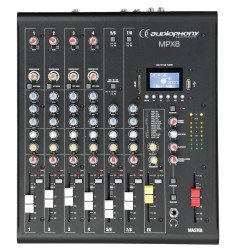 AUDIOPHONY MPX8 | Mesa de Mezclas 8 Canales