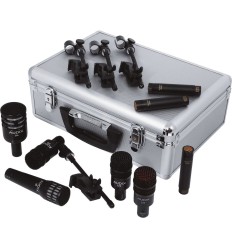 AUDIX DP Elite 8 – Kit de 8 micrófonos para batería