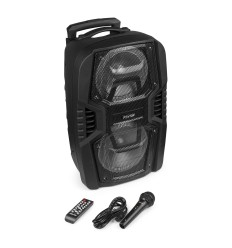 Fenton FT208LED Sistema Portátil Sonido 2×8"
