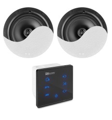 Power Dynamics A50BSET Amplificador + 2 Altavoces Techo