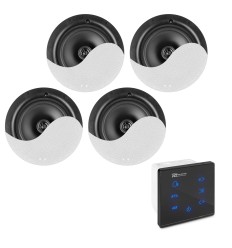 Power Dynamics A100BSET Amplificador + 4 Altavoces Techo