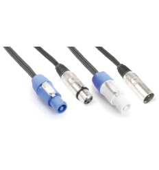 PD CONNEX CX05-3 Cable Combi Alimentación XLR 3m 2