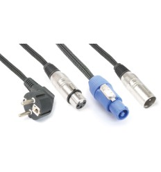 PD Connex CX03-10 Cable Combi Schuko-XLR 10m