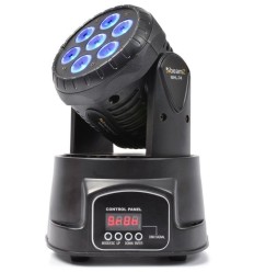 Beamz MHL-74 Cabeza Móvil Wash 7×10W RGBW DMX