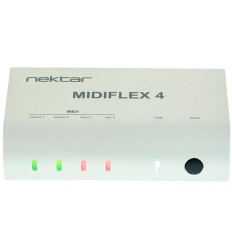 Nektar MIDIFLEX 4 | Interfaz MIDI USB 4 puertos