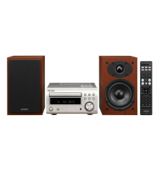Denon DM-41DAB Silver/Cherry | Receptor CD Hi-Fi