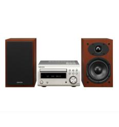 Denon DM-41DAB Silver/Cherry | Receptor CD Hi-Fi 2
