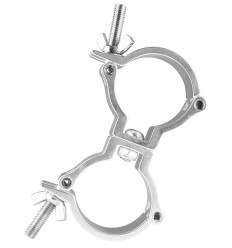 Beamz BC50-100D Garra Giratoria Slimline 100kg Alu