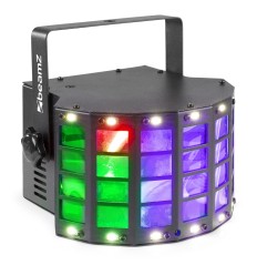 Beamz 153.685 DerbyStrobo LED DMX | 2 en 1