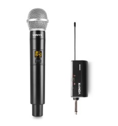 Vonyx WM55 Micrófono Inalámbrico UHF Plug-and-Play