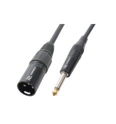 Cable XLR Macho a Jack 6,3 Mono 8m | PD Connex CX38-8