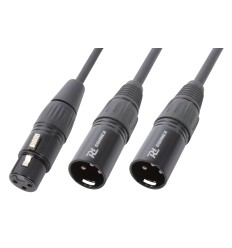 PD CONNEX CX140 Cable Y Divisor XLR H-2XLR M 0,5m