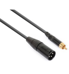 PD Connex CX132 Cable XLR Macho a RCA Macho 0,15 m