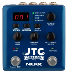 NUX JTC NDL-5 Pedal Looper con Ritmos | NUX