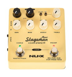 NUX Stageman Floor | Preamp acústico con looper